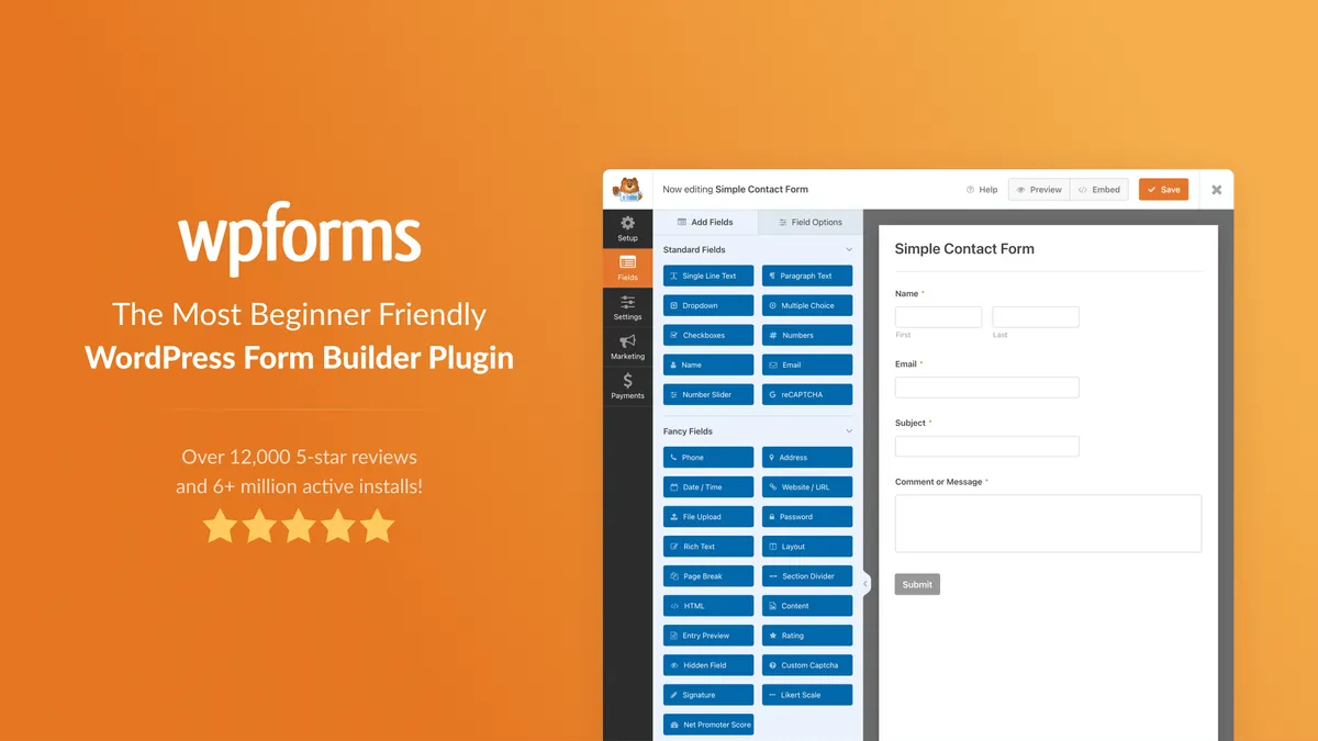 WPFormsのサムネイル画像