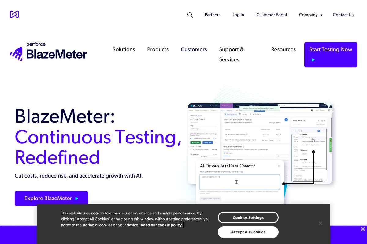 BlazeMeterのサムネイル画像